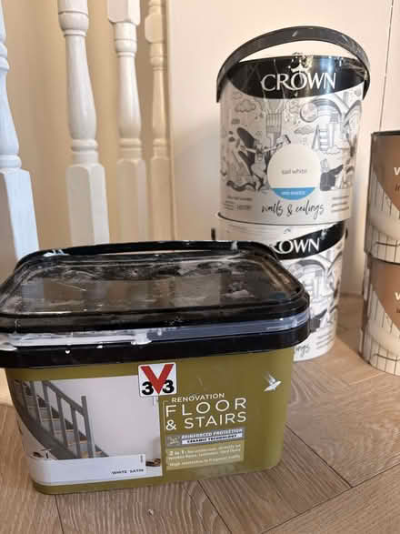 Photo of free Opened/unopened paint/undercoat/damp seal/stain block/wood p (Catford SE6) #4