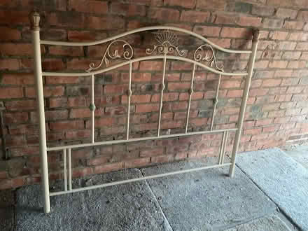 Photo of free King size metal headboard (Sunderland SR3) #2