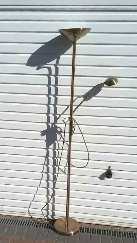 Photo of free Tall Uplighter & Reading Light (Winterbourne, Lewes. BN7) #1