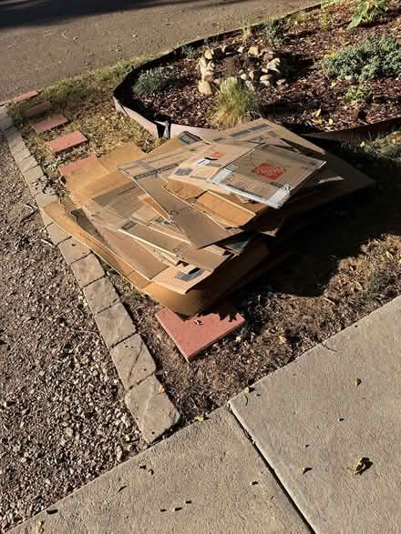 Photo of free Clean Cardboard Boxes (202 8th Ave Longmont CO) #1