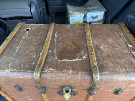 Photo of free Old wooden trunk (Cumnor OX2) #2