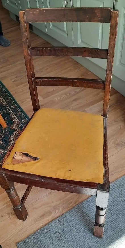 Photo of free 3 x dining chairs for upcycling (Woodley RG6) #2