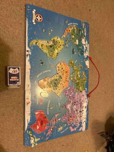 Photo of free Magnetic World Map (Southwater RH13) #1