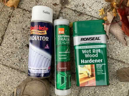 Photo of free Tube brown window sealant (Dunfermline KY11) #1