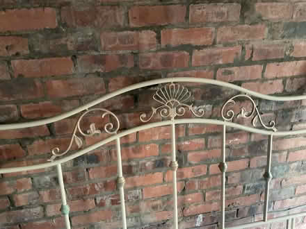 Photo of free King size metal headboard (Sunderland SR3) #3