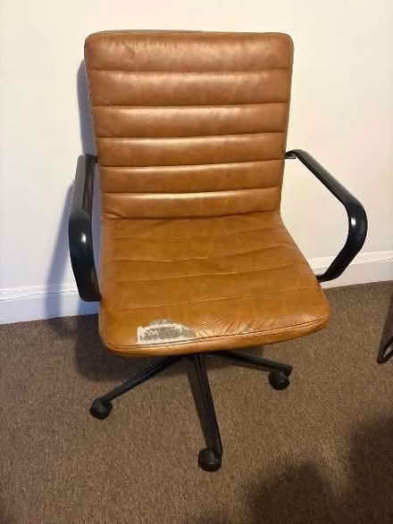 Photo of free Faux Leather Chair (Heaton) #1