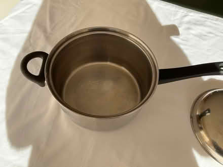 Photo of free Large stainless steel saucepan (Oswestry SY11) #2