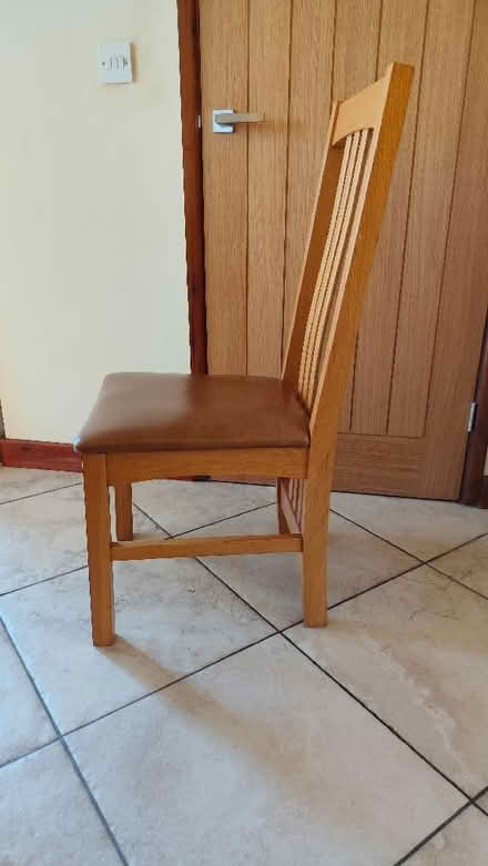 Photo of free 6 identical chairs. (Apperley GL19) #2