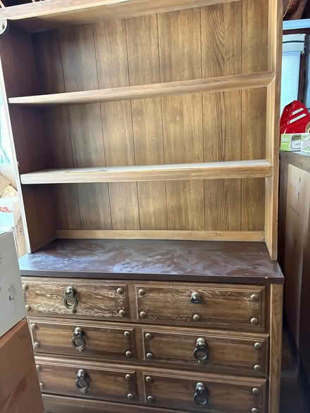 Photo of free Desk, chest of drawers and hutch (South County/63127) #1