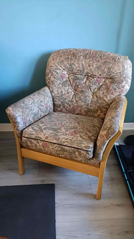 Photo of free Armchair - 2x matching armchairs (Flitwick MK45) #1