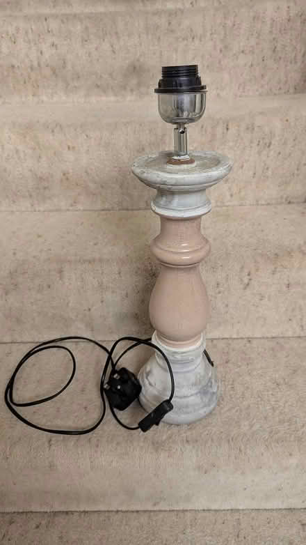 Photo of free Ceramic lamp shade base (Silverhill park TN34 2) #1