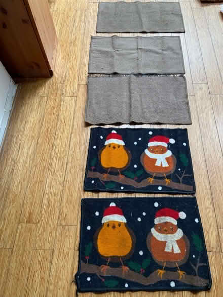 Photo of free 5 small mats ,poor condition (St Just TR19) #1
