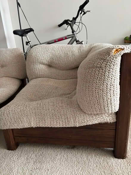 Photo of free 2x Used Love Seats (Landover St.) #4