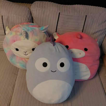 Photo of free 3 Large Squashmallow Plushies (Farnborough GU14) #1