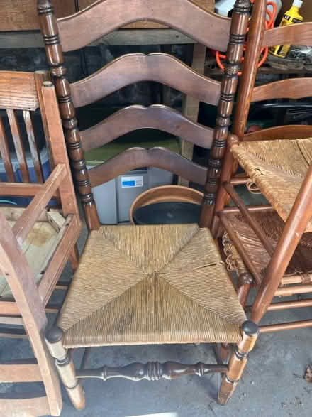 Photo of free Wood chairs (Kingston, NY) #4