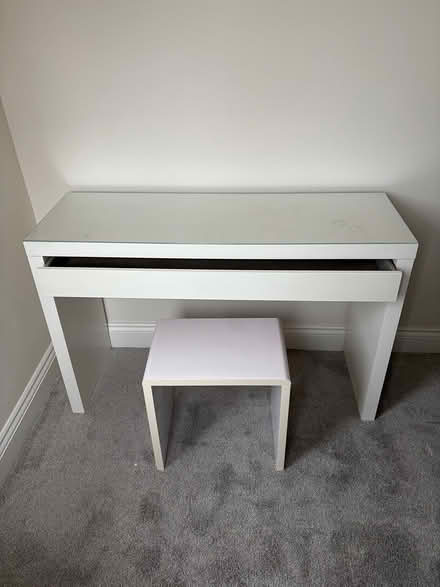Photo of free Ikea dressing table & stool (L21 9HT) #1