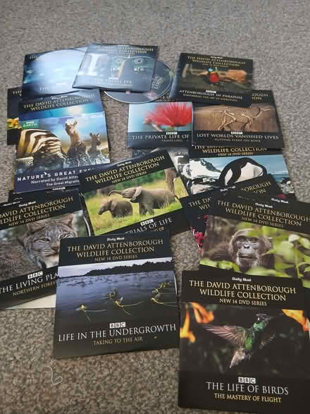 Photo of free David Attenborough Wildlife Collection DVDs (Mile Oak BN41) #1