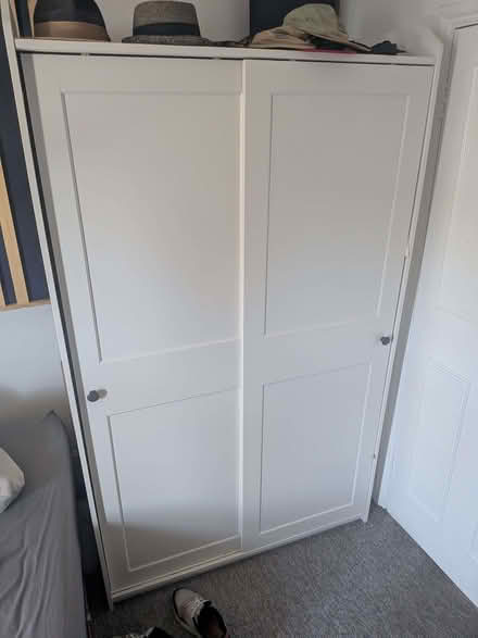 Photo of free White double wardrobe (Stockwell SW9) #1