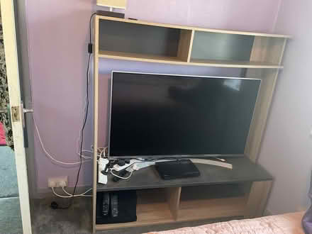 Photo of free TV cabinet with shelves (Sunderland SR3) #1