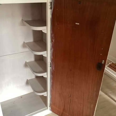 Photo of free Small wooden wardrobe (Oswestry SY11) #1
