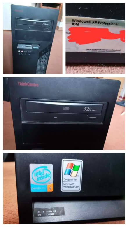 Photo of free Old IBM desktop computer running Windows XP (Headington OX3) #1