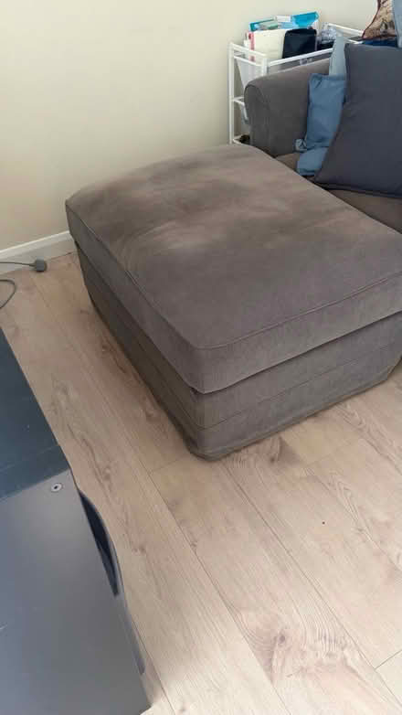 Photo of free IKEA 2 seater sofa and footstool (DA15 Sidcup) #4