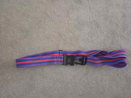 Photo of free Luggage strap with combination lock (HG2) #1