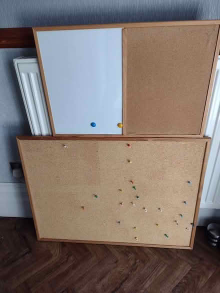 Photo of free 2 x Pin Boards, Notice boards, Magnetic White board (Pokesdown BH5) #1