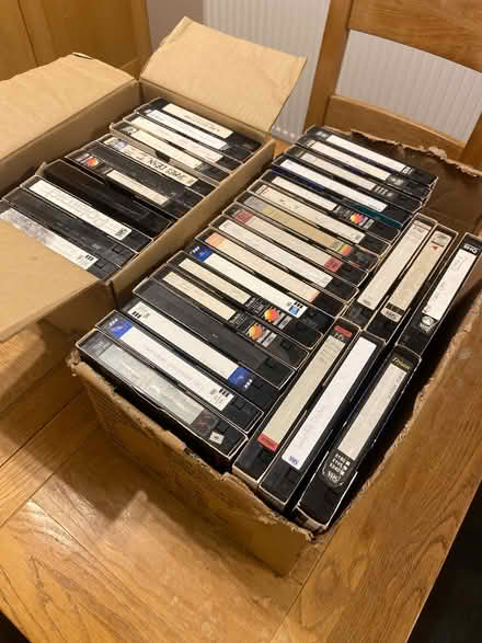 Photo of free Approx 70 recordable VHS tapes (Bromley Common BR2) #1