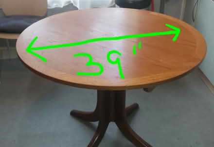 Photo of free Extending Dining table (Nunhead SE15) #1
