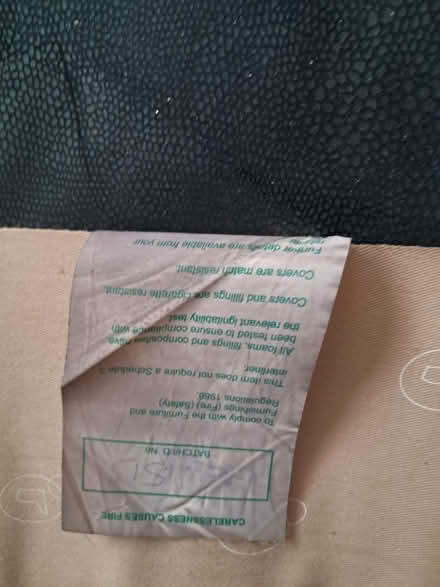 Photo of free Sofa black / grey (Seacroft LS14) #1
