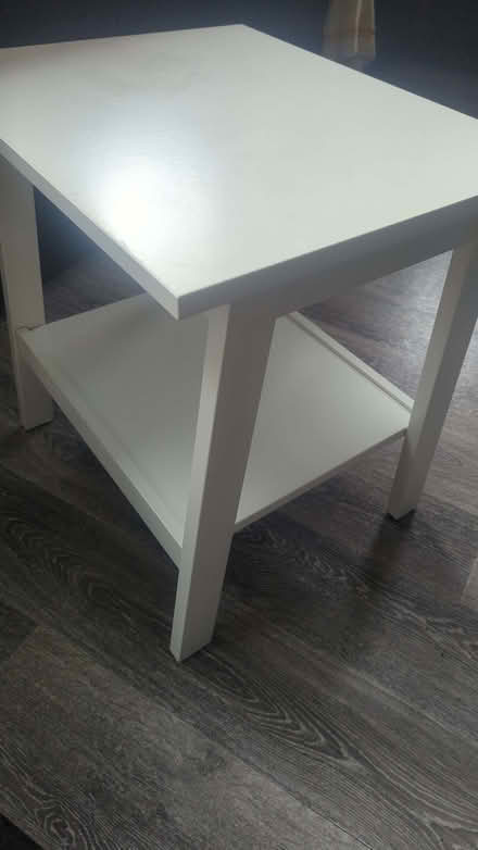Photo of free Two tier white table (Newhaven BN9) #3