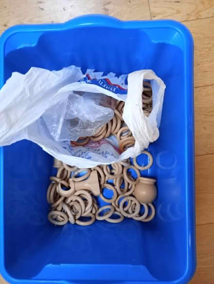 Photo of free Curtain Pole Rings (Garden City OX5) #1