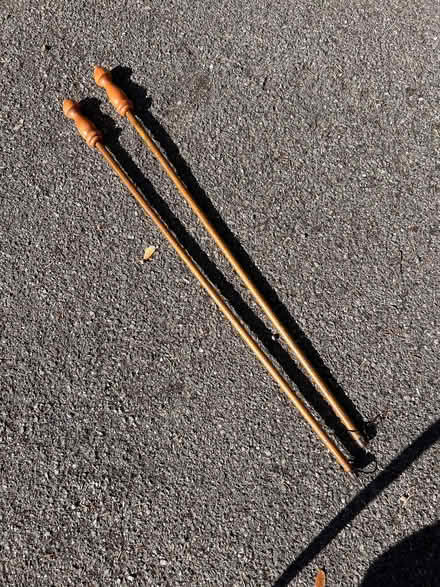 Photo of free Pair Curtain draw back wands (Garsington OX44) #1