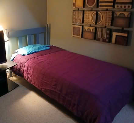 Photo of free Single IKEA bed & mattress (Wellington West Village) #1