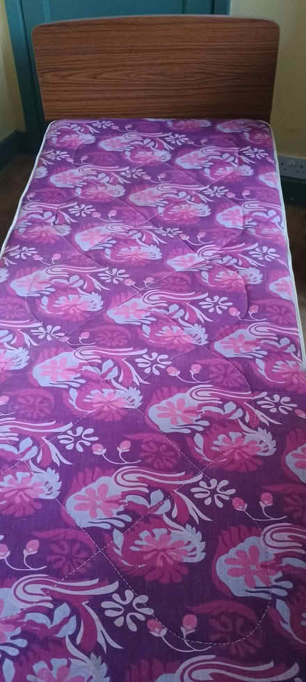Photo of free Folding single bed with mattress on wheels (Belmont HA7) #1