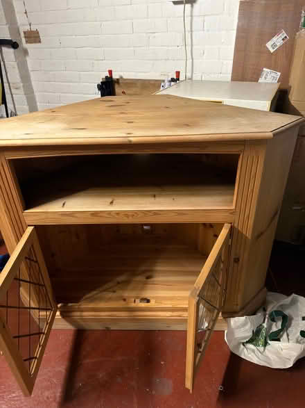 Photo of free Corner tv cabinet (Bracknell RG12) #1