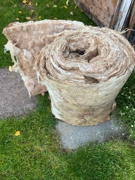 Photo of free Half a roll of rock wool, unused (Waterlooville PO7) #1