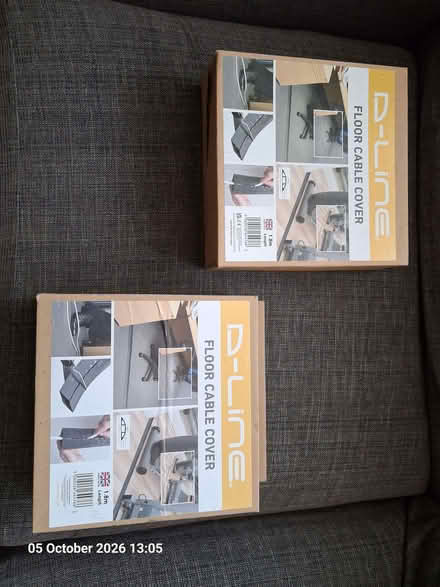 Photo of free Floor cable covers, new, boxed (Woodlands TW7) #1