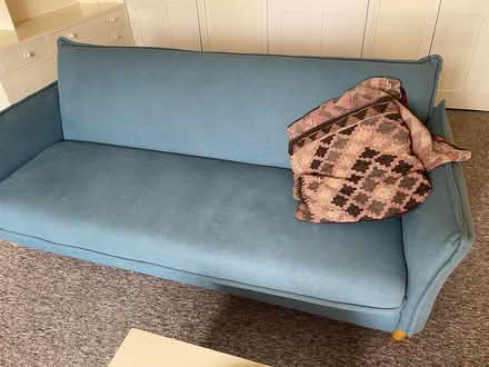 Photo of free Blue Sofa bed (Willesden Green NW2) #1