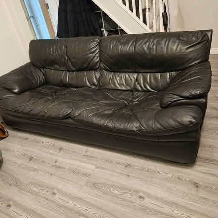 Photo of free Black sofa (B43) #1