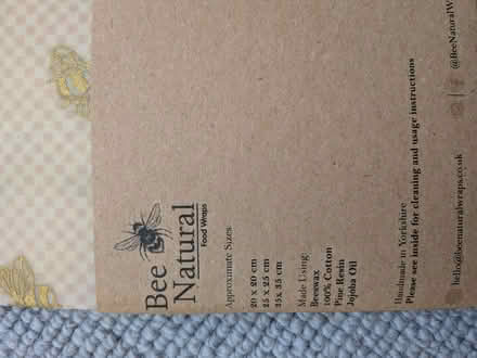 Photo of free Natural food wraps (Milton Heights OX13) #3