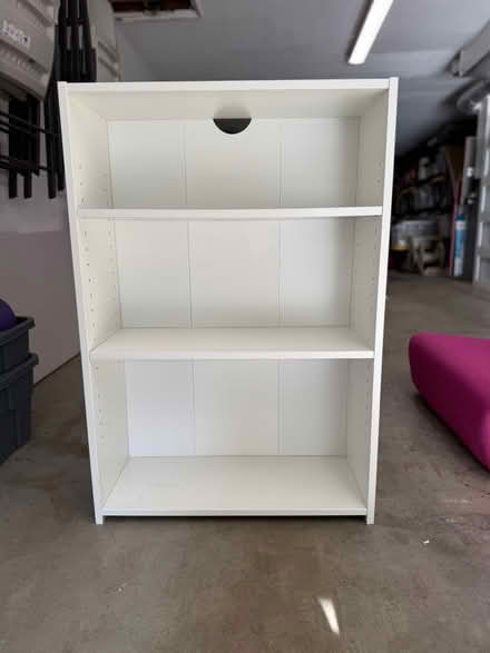 Photo of free White short bookcase (Bernal Heights) #1