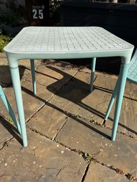 Photo of free Plastic Patio set (Walton-on-the-Naze CO14) #3