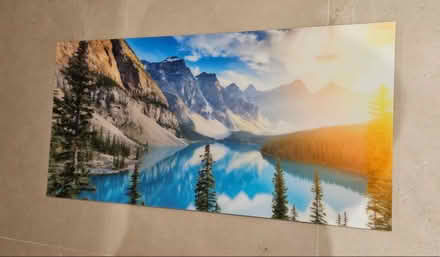 Photo of free Large Morraine Lake Canada Print (Tirril CA10) #1