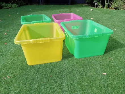 Photo of free Four Plastic Boxes (Branksome Chine BH13) #2