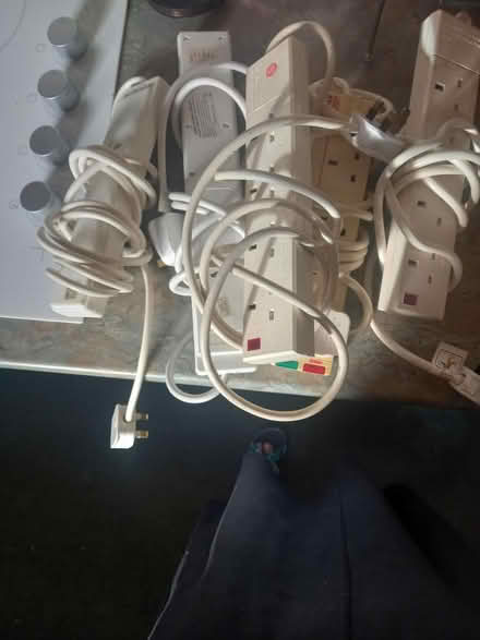 Photo of free 5 extension leads (CV10) #1