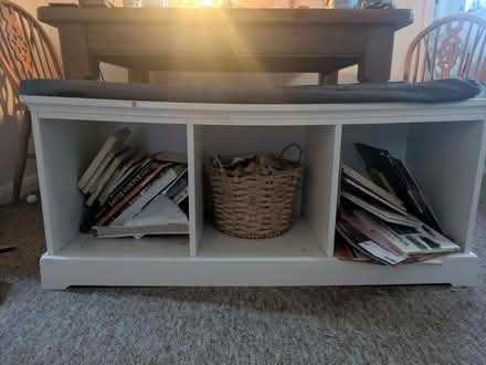 Photo of free Book/shoe bench (Rushlake Green TN21) #1