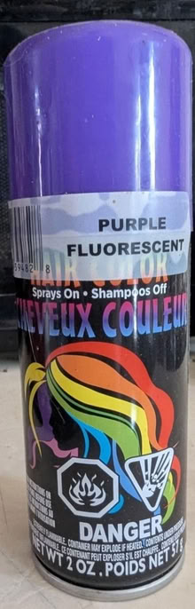 Photo of free Temporary purple hairspray dye (Bagley Downs) #1