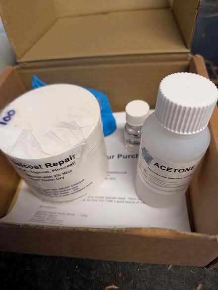 Photo of free Gel coat repair kit. Unused (Inglewhite PR3) #1